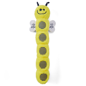 Life is Good Jumbo Bumble Bee Dog Toy