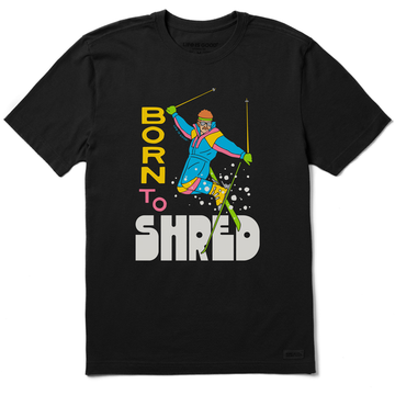 Life is Good Men's Born to Shred Crusher Tee