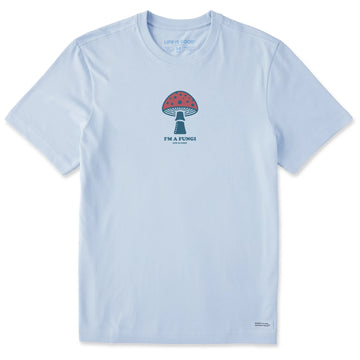Life is Good Men's I'm a Fungi Mushroom Crusher Lite Tee