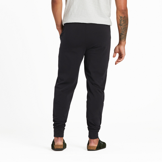 Life is Good Men's Solid Crusher Flex Jogger