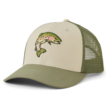 Life is Good Rainbow Trout Trucker