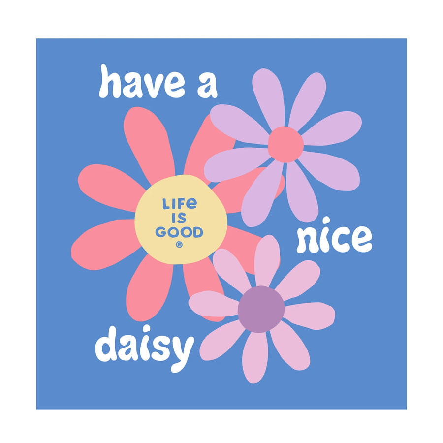 Life is Good Groovy Have A Nice Daisy Magnet
