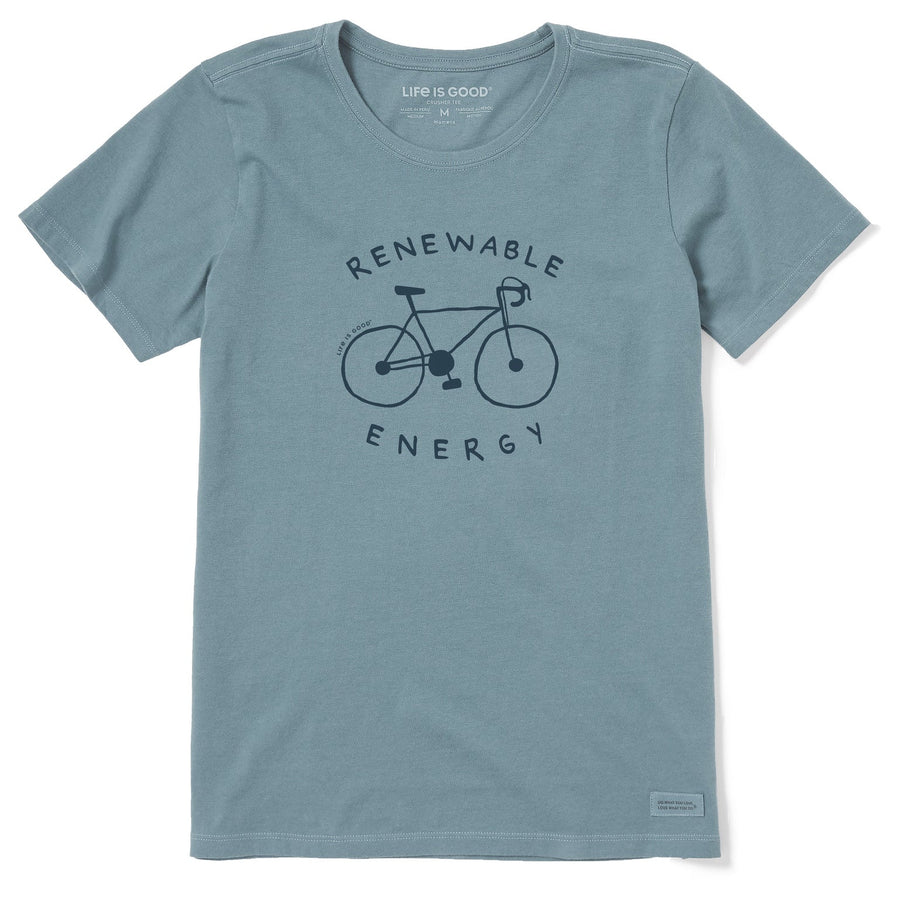 Life is Good Women's Renewable Energy Ten Speed Crusher Tee
