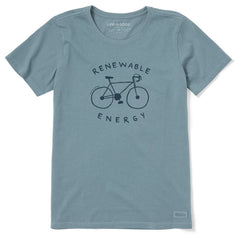 Life is Good Women's Renewable Energy Ten Speed Crusher Tee