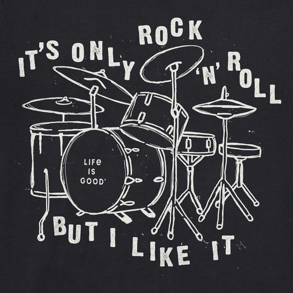 Life is Good Men's Crafty Rock n Roll Crusher Tee