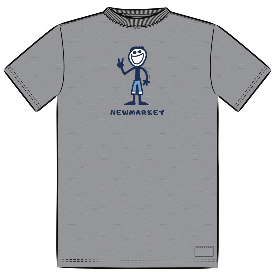 Life is Good Men's Newmarket Jake Peace Crusher Tee