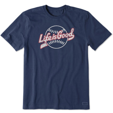 Life is Good Men's Baseball Ballyard Crusher Lite Tee