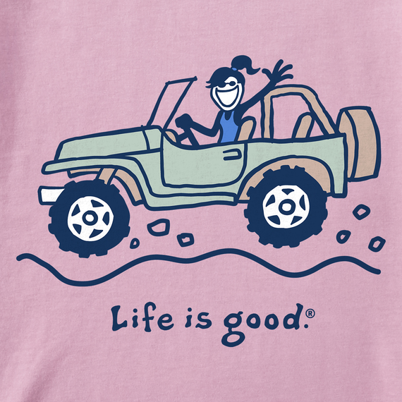 Life is Good Women's Jackie Off Road Crusher Vee