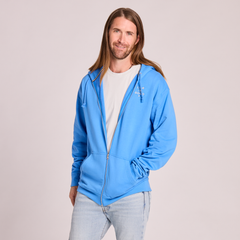 Life is Good Men's Life is Good Stacked Good Vibes Zip Hoodie