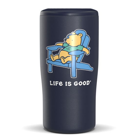 Life is Good Winnie Adirondack 4-in-1 Stainless Steel Can Cooler