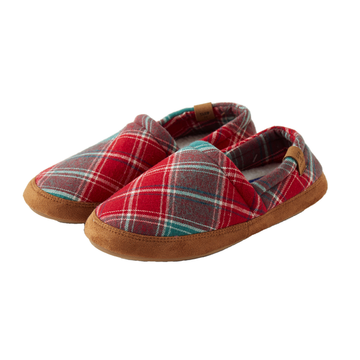 Life is Good Women's Holiday Plaid Slipper