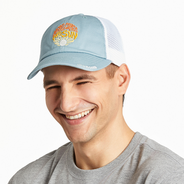 Life is Good Here Comes the Sun Soft Mesh Chill Cap