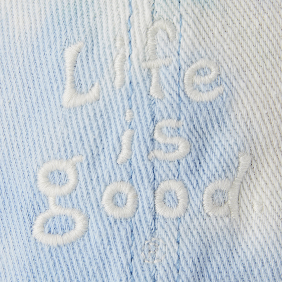 Life is Good Vintage Tie Dye LIG Chill Cap