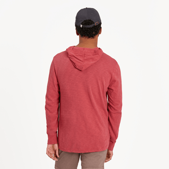 Life is Good Men's Slub Hoodie Do What You Love