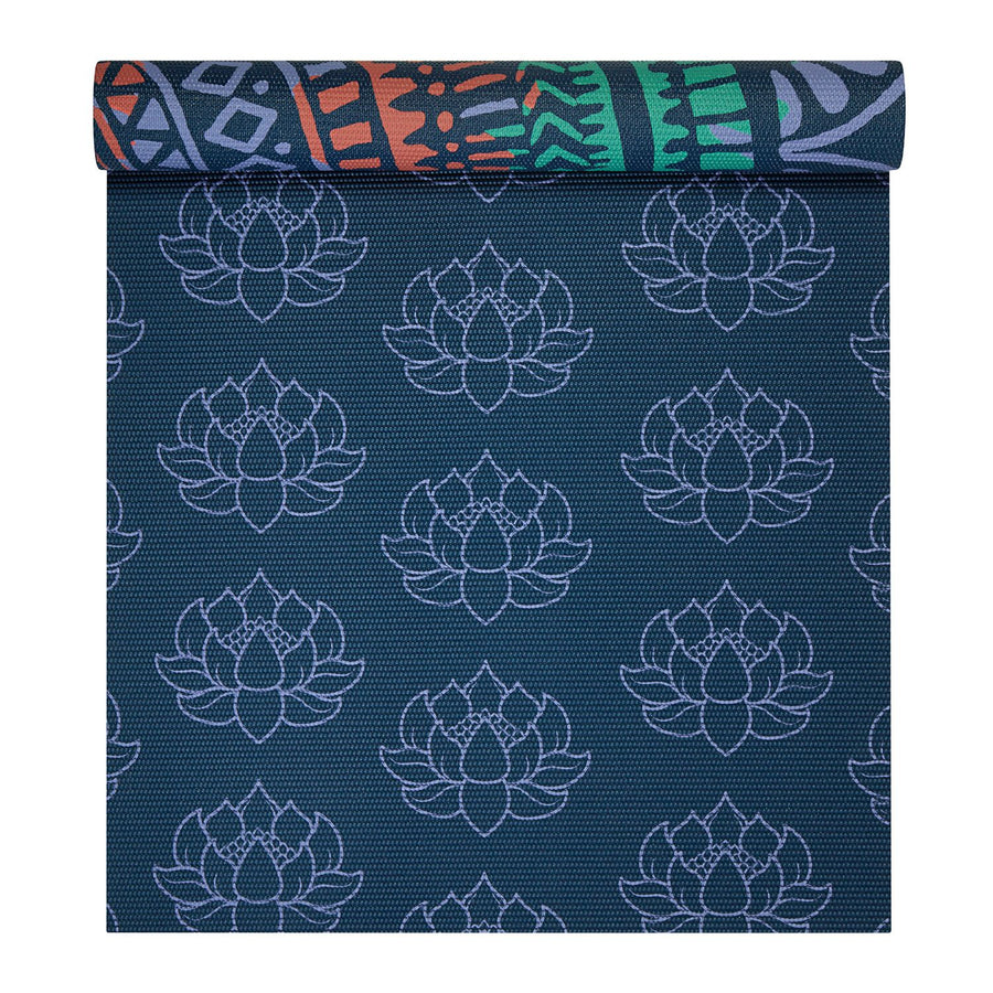 Tie Dye Mandala Reversible Yoga Mat