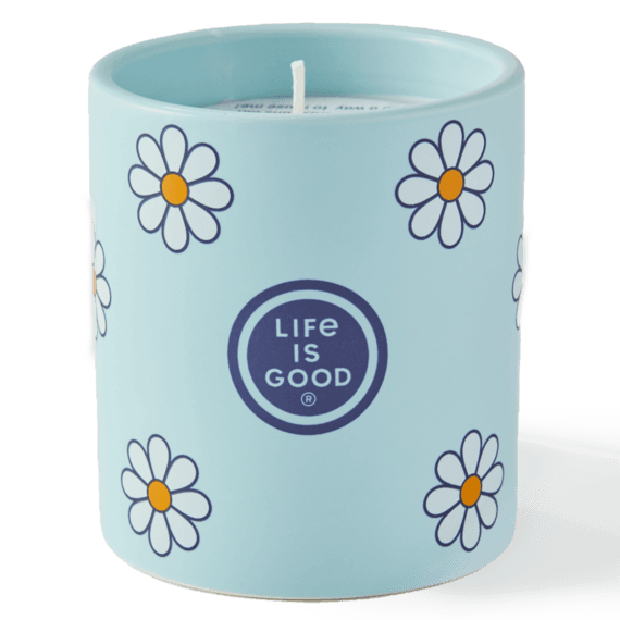 Life is Good Have a Nice Daisy Soy Candle