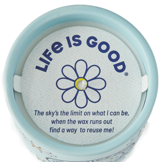 Life is Good Have a Nice Daisy Soy Candle