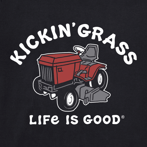 Life is Good Men's Crusher Lite Tee Kickin' Grass