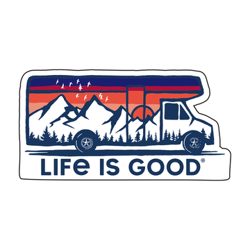 Life is Good Decal Into The Great Wide Open