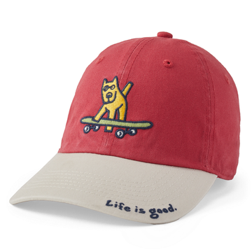Life is Good Kids Vintage Chill Cap Rocket Skateboard