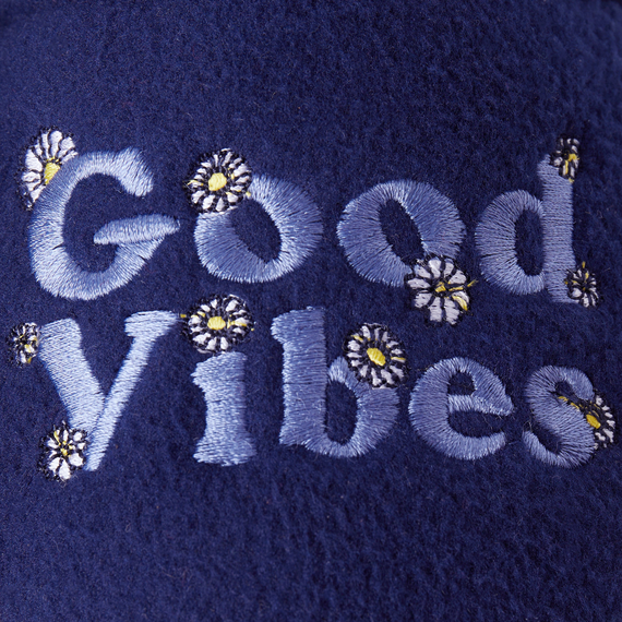 Life is Good Women's Good Vibes Daisies Slippers