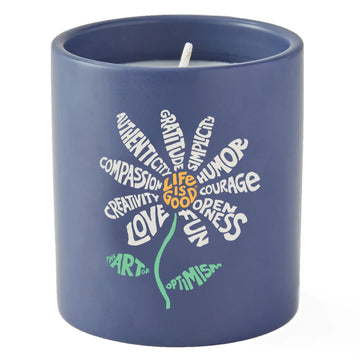Life is Good Superpowers Daisy Soy Candle